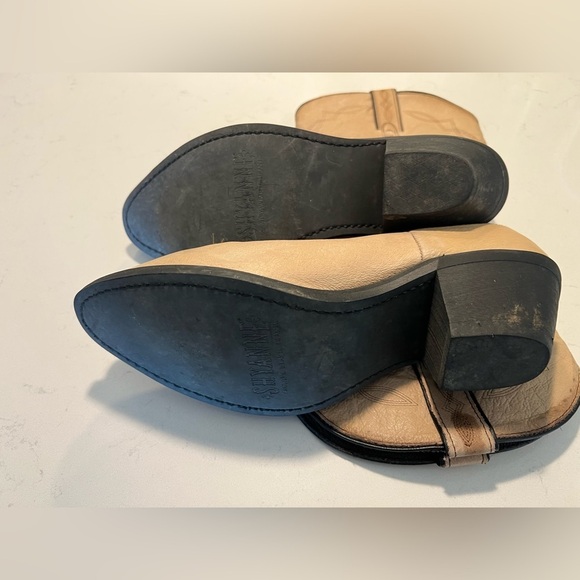 Shyanne Tan and Slouchy Boots with Textured Leather size 10 - Picture 4 of 10